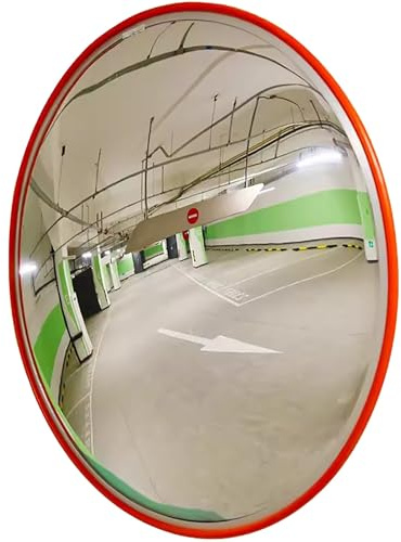 YXWYXWA Garagenspiegel, Einparkhilfe, 12 18 24 32 Zoll, an der Wand montierte Ecke für Einfahrt, Parkhaus, Lagerhaus, Toter Winkel im Innenbereich, Verstellbarer Weitwinkel-Verkehrsspiegel