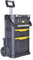 Stanley Stst1-79231 Servante modulo 2 en 1 avec Boîte À Outils et Organiseur - Dimensions 53 x 75.60 x 32 cm - 59 Litres - Poignée Télescopique avec Revêtement Bi matière, Noir
