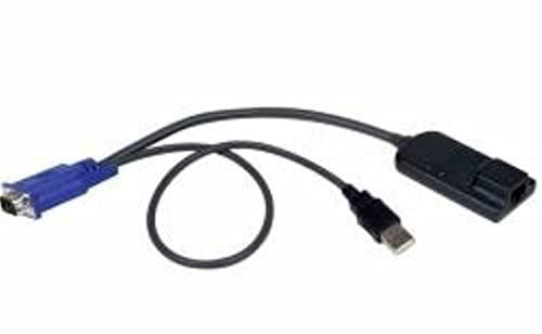 Vertiv MPUIQ-VMCHS VGA (D-Sub) USB 2.0 Negro, Azul Adaptador de Cable