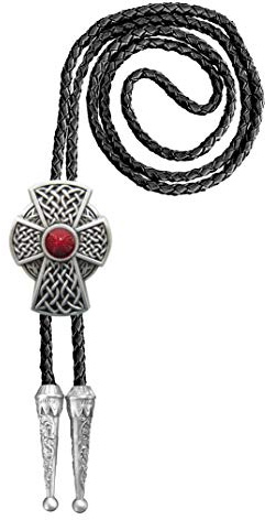 Urban Backwoods Celtic Cross I Bolotie Western Country Krawatte Bolo Tie