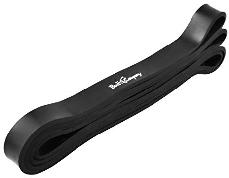 Bad Company Powerband I Widerstandsbänder in Verschiedene Zugstärken und Farben I Fitnessband für das Krafttraining, Gymnastik und Dehnübungen I einzeln oder als 6er Set