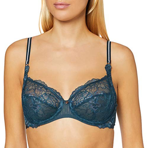 Triumph Peony Florale W Reggiseno con Ferretto, Russian Green, 3E Donna
