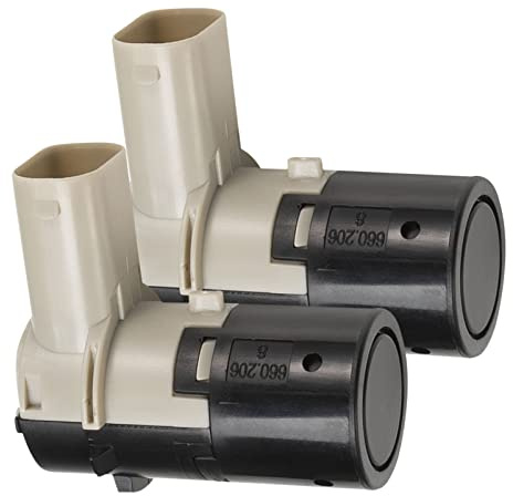 ZEALfix PDC 2PCS Capteur de Stationnement Avant Arrière 66206989068 pour E39 E46 E53 E60 E61 E64 E65 E66 E83 X3 X5