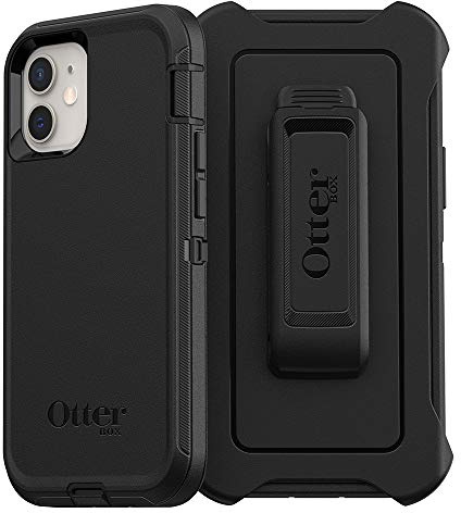 OtterBox Defender Series Schutzhülle für iPhone 12 Mini, Schwarz