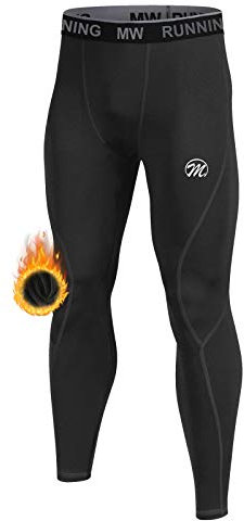 MEETWEE Pantalon Thermique Homme,sous-Vêtements Thermique Caleçon Long Collant Chaud Compression Base Layer Legging