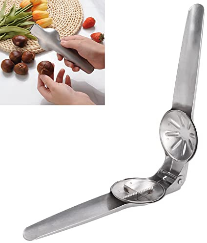 Topyond Multifunctional Nut Cracker, Stainless Steel Nut Cracking Machine