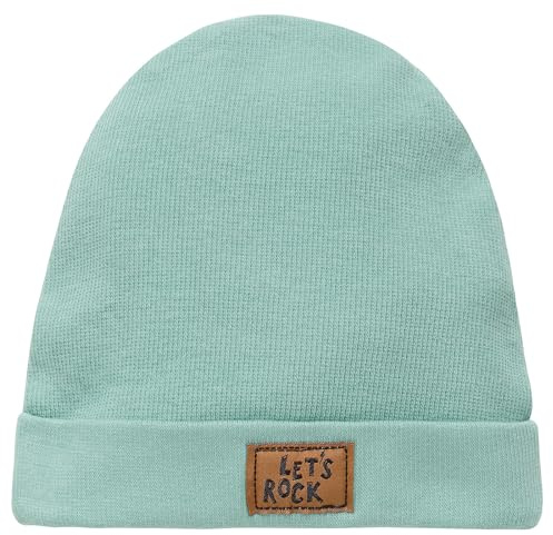 Pinokio Beanie Mütze Lets Rock, grün, Jungen, Gr 47-53(53)