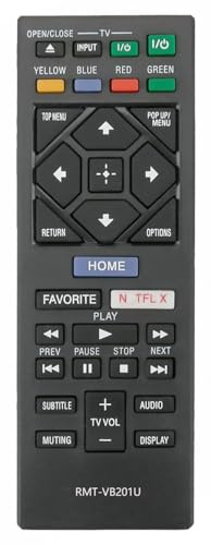 RMT-VB201U - Telecomando universale compatibile con lettore DVD Sony BDP-S1700 BDPS1700 BDP-S370