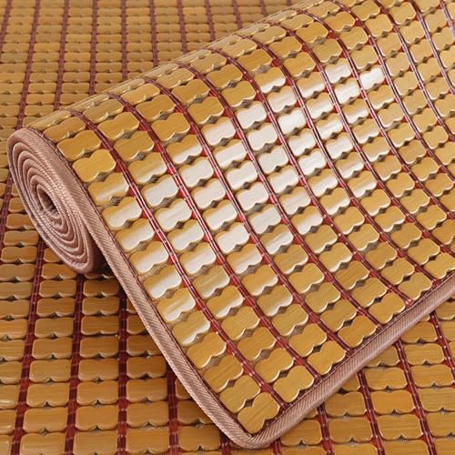 HDZNDH Colchoneta De Bambú para Verano,Estera Cama Estera Dormir Verano Refrescante,Ropa De Cama Fresca,para El Hogar Escuelas Dormitorio