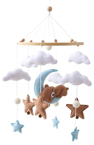 Mobile für das Babybett Beruhigendes Wiegen-Spielzeug, Dekoration für das | Kinderzimmer-Mobile Für Babywanne für ihr Kleines, ihre Kinder, ihren Sohn und ihre