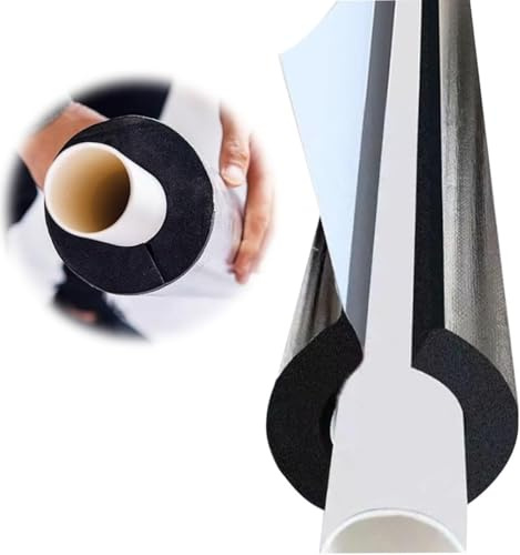 CuKLARYi Tubo isolante in schiuma diviso a metà da 1-1/2 2 2-1/2 3 3-1/2 4 Manicotto for tubi dell'acqua, flessibili in for freddi o caldi(0.79,ID 4)