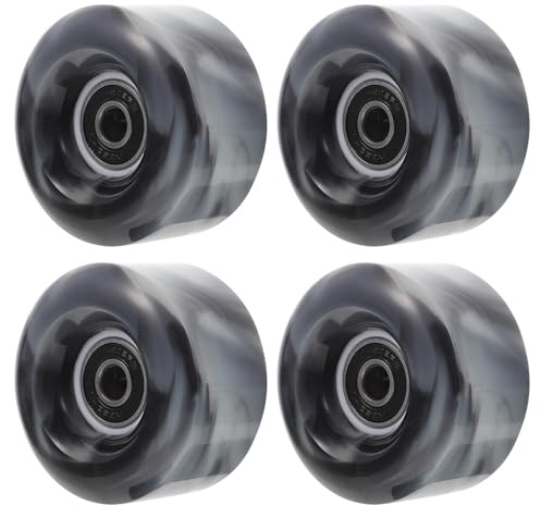 CIYODO 4 Piezas Ruedas De Patines De 2.36In Ruedas Para Patinaje Al Aire Libre Con Base Robusta Para Superficies Rugosas Y Asfalto Accesorios Para Patines De LíNea