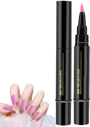 2025 3-in-1 Nagelgelstift-Set mit Pinsel – 12 Farben Gellack-Stifte schnell trocknend | DIY Set für professionelle Nageldesigns zuhause | Semi-permanenter Lack, Nagelkunst Ideen, Maniküre Set