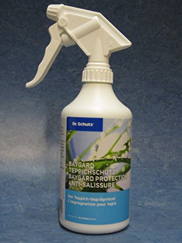 Dr. Schutz Baygard Teppichschutz 500 ml | Langzeitschutz für Textile Bodenbeläge | Teppich Imprägnierung nach Reinigung | Teppich Imprägnierspray