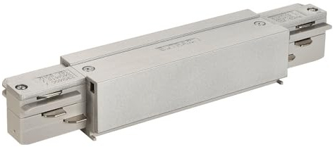 SLV Schiene 230 V – 3 Zündung Zentralversorgung EUTRAC Schiene 3 Zündungen silbergrau