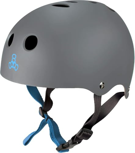 Triple Eight Sweatsaver Halo Casque de Ski Nautique Unisexe en Caoutchouc Carbone Taille L