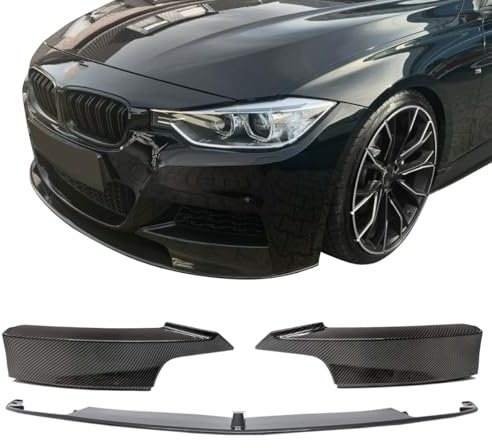 DM Autoteile Frontspoiler Lippe Sport-Performance Carbon Look passend für F30 F31 M-Paket