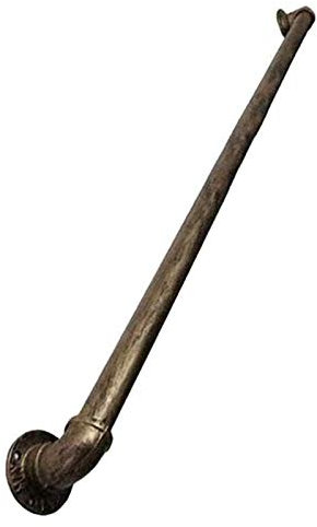Main courante pour Escalier Exterieur Intérieur Garde-Corps Terrasse de lit Balcon 150CM 180CM 300CM, Balustrade fenetre en fer forgé Banister Rail Support, Vintage or-cuivre ( Size : 480cm (16ft) )