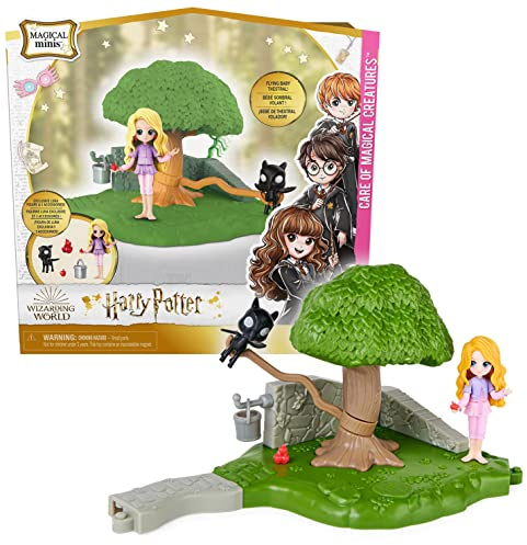 Wizarding World Harry Potter – Hogwarts Care magiska varelser lekset med exklusiv Luna Lovegood samlarfigur
