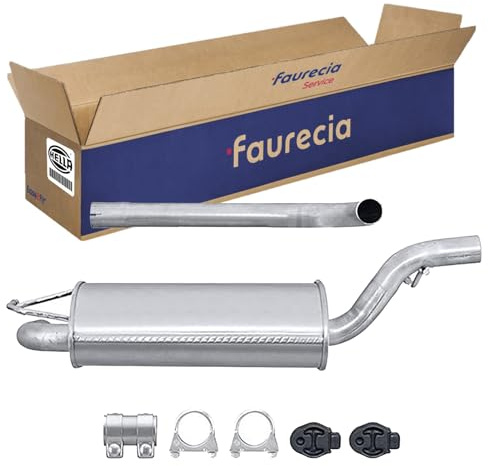 HELLA 8LC 366 024-091 Mittelschalldämpfer - Easy2Fit® Kit - mitte | Kompatibel mit: FORD FOCUS I, FOCUS I Kasten/Kombi, FOCUS I Stufenheck, FOCUS I Turnier