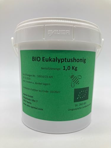 Apimiel Miel d'eucalyptus bio 1 kg