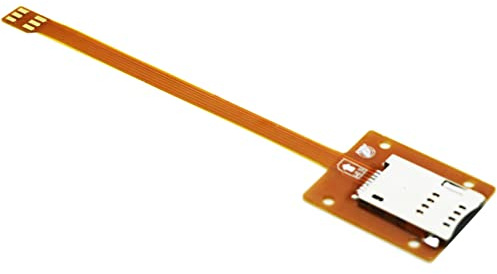 Sintech Nano SIM 3G 4G Card Male to Standard UIM SIM Female Extension Flat FPC Cable Extender 15cms,Compatible with iPhone 5-11