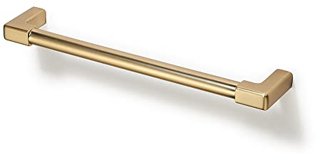 TUNNY 10 Pack Classic Solid Cabinet Handles-6.3/160mm Screw Spacing Champagne Bronze Furniture Hardware Handles for Bathroom Dresser Kitchen Cabinets Bedroom Cabinet Pulls