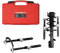 VEVOR Kit Compresseur Ressort Amortisseur pour Voiture 1,2 T Course 280 mm Tendeur de Ressort en Acier 1 Paire avec Boîte à Outils et Support de Sécurité pour Démonter Ressorts de Suspension Auto SUV