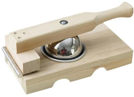 DimyFew Holz Mochi Maker, Multifunktionales Manuelles Pfannkuchen Gebäckwerkzeug