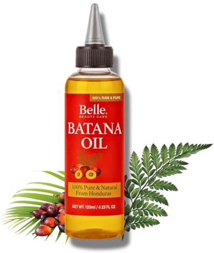 Batana Oil for Hair Growth – 100% Pure Batana Oil Pre Diluted, Natural Hair Treatment for Hair Loss, Thicker & Stronger Hair, Vegan 120ml
