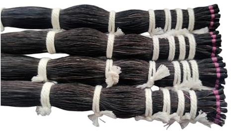 250g Schwarz Schachtelhalm Geigenbogen Haar 80-85cm Zubehör