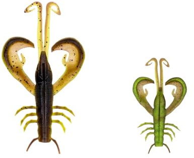 ZECK - Gummikrebs - Action-Craw - Edward | 6 cm (4 Stück)