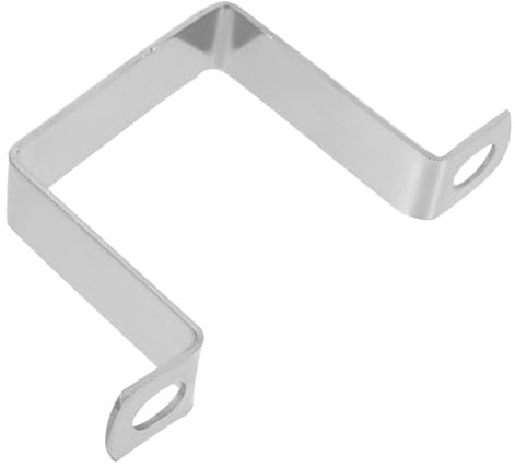 Tofficu Pince Carrée Fixation Robuste Épaisse en Acier Inoxydable 304 Support de U Résiste aux Charges Lourdes pour Tubes Carrés pour Plomberie