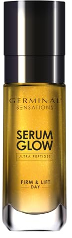 Germinal Sensations Glow Sérum Efecto Lifting y Luminosidad, 30ml | Con péptidos tensores que reducen líneas de expresión; textura ligera ideal como primer paso antes del maquillaje