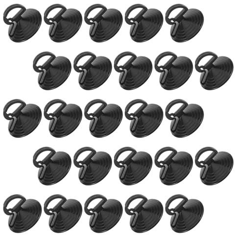 DIYEAH 200Pcs Mini Light Bulb Removal Tool Set 35Mm Black Silicone Suction Cup Bulb Puller and Replacement Suitable for Small Lamps and Household Use