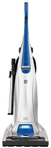 Kenmore 31140 Pet Friendly Lightweight Bagged Upright Beltless Vacuum with Pet Handi-Mate, Triple HEPA, Telescoping Wand, 4-Position Height Adjustment, 3 Cleaning Tools, Blue/Silver
