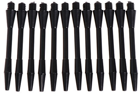 S-TROUBLE 12 Pcs en Plastique Nylon Vis Fléchettes Arbres pôle Courtes Fléchettes Tiges Tige Remplacement 5 cm