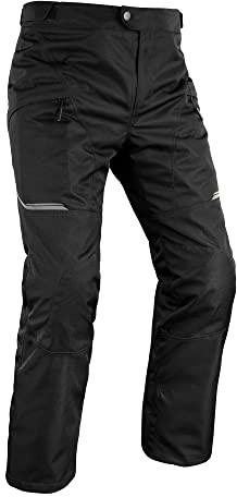 Oxford Pantalón de Motocicleta Metro 2.0 para Hombre, Stealth Black, 34-37