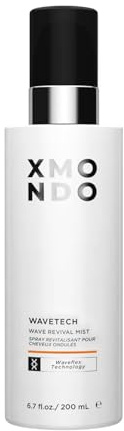 XMONDO Hair Wavetech Wave Revival Mist | Vegan Formula with Pro-Vitamin B5 and Essential Nutrients for Glowing Frizz Free Waves, 6.7 Fl Oz 1-Pack