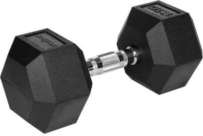 Rebel Hantel gjutjärn gummerad HEX 17,5 kg RBA-2325-17,5