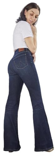 Wrangler Women's Bespoke Madilyn High Rise Flare Jeans Denim 25x32