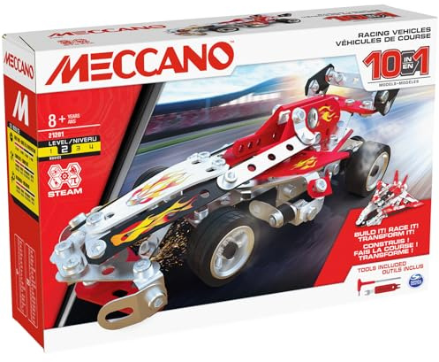 Auto da corsa - BANDAI - Meccano - APM20104 - 10 modelli