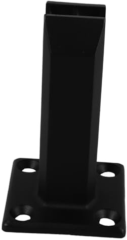 Lurrose Stair Glass Railing Clip Stainless Steel Balustrade Post Clip Garden Fencing Clamp Easy Install