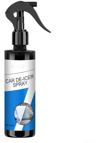 Spray dégivrant pour pare-brise et vitre de véhicule - Agent efficace de fonte de glace pour enlever la neige et le gel en hiver