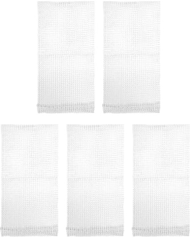 QUARKZMAN 5Pcs Cesto Protettivo per Radici da 1 Gallone, 12x6(30x15cm) Griglia in Acciaio Inox 304, Protettore per Radici di Alberi Bulbi Fiori, Colore Argento