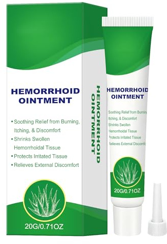Crème apaisante pour hémorroïdes, Creme Hemorroide, Soin Intime Quotidien, Soulagement Rapide des Hémorroïdes