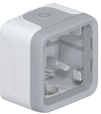 Legrand 069651 Boîtier Étanche à Embouts 1 Poste Plexo Composable IP55, Gris