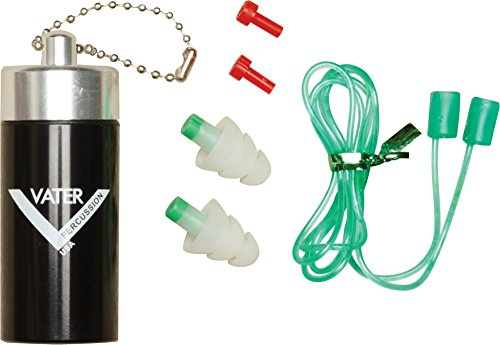 Vater Drumsticks VSAS - Musician's Ear Plugs including case (2 filter reduction options)