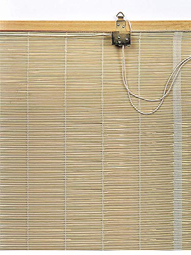 VERDELOOK Asia, Tapparella in cannette di Bamboo Naturale Intrecciate, 100x160 cm