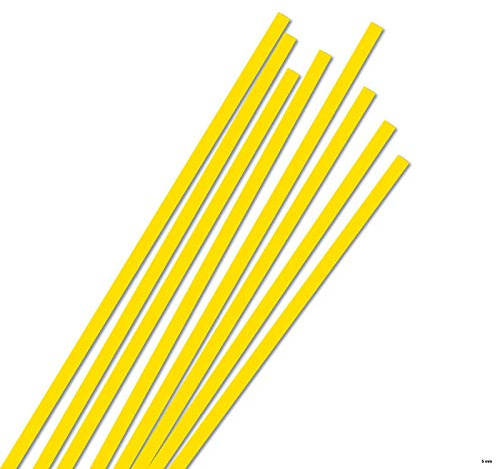 Karen Marie Klip: Quilling Papierstreifen Lemon, 5x450mm, 120 g/m2, 80 Streifen